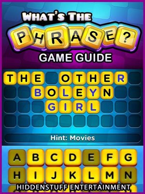 cover image of Whats the Phrase Game Guide Unofficial